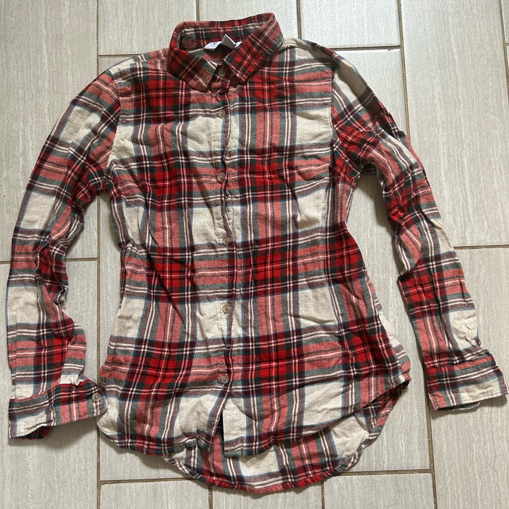 Old Navy Womenโs Flannel xs - Picture 1 of 3